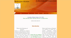 Desktop Screenshot of kinlein.org